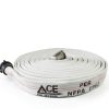 Ace BMF XL.02 Heavy-Duty Nitrile Lined Attack Fire Hose 75ft 1.5in-6
