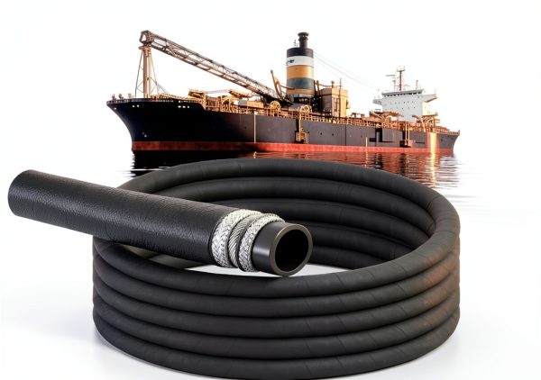 Pangda 1-1/4" ID x 4 ft Marine Water/Fuel Hose with Wire Reinforcement-7