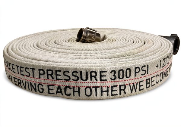 Ace BMF XL.02 Heavy-Duty Nitrile Lined Attack Fire Hose 75ft 1.5in-0