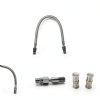 3/8" Compressor Jumper Hose by YaBeHo – 20in Stainless Steel Flexible-2
