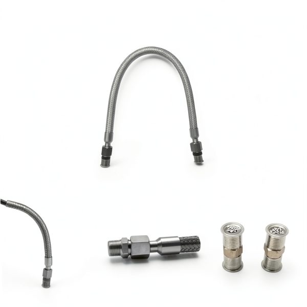 3/8" Compressor Jumper Hose by YaBeHo – 20in Stainless Steel Flexible-2