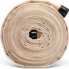 Fire Hose 2 1/2 inch 25 foot White Hose with NH Couplings --2