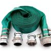 SAFBY Pump Water hose Discharge With Aluminum Camlock A C E F Fittings, Heavy Duty Three layer Backwash Drain Hose for pool, Backwash Hose, Lawn,Garden (1.5 in, 100 feet)-0