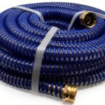 Industrial HVLP Flexible Whip Hose 25ft PU with Aluminum Fittings-0