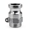 SAFBY Pump Water hose Discharge With Aluminum Camlock A C E F Fittings, Heavy Duty Three layer Backwash Drain Hose for pool, Backwash Hose, Lawn,Garden (1.5 in, 100 feet)-1