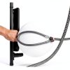 Industrial-Grade Stainless Steel 3/8" Compressor Jumper Hose, 3/8" NPT male,20" Length,750°F，450 PSI,Both Sides Fittings Rotate Freely-4
