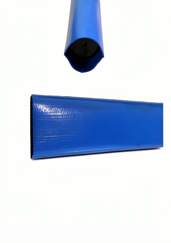 2" x 50' Heavy Duty 6 Bar Blue Lay Flat Discharge and Backwash Hose-3