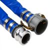 2" ID x 25 ft PVC Lay Flat Discharge Hose with Aluminum Camlock C and-2