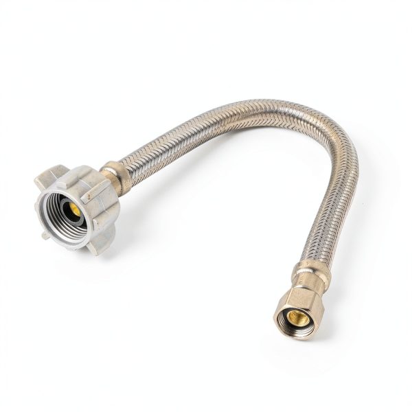 10-Pack HeSun 16-Inch Toilet Hose, 3/8" Comp x 7/8" Ballcock, Stainless Steel Toilet Connector Supply Line(HOSE051-10)-1