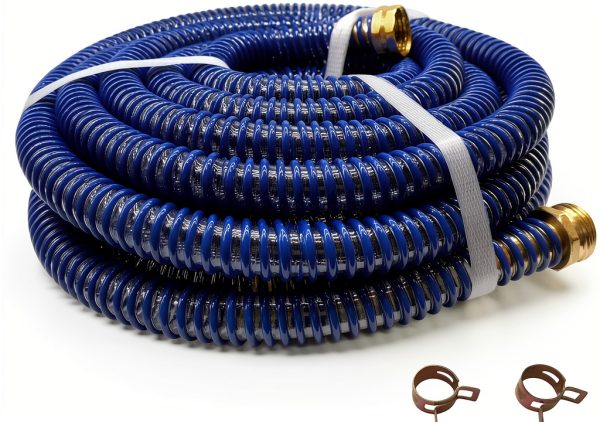 Industrial HVLP Flexible Whip Hose 25ft PU with Aluminum Fittings-1